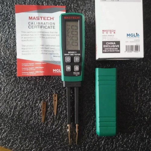 Изображение товара Мультиметр KOOSTR MASTECH MS8911, с поверкой, цифровой, RC-метр