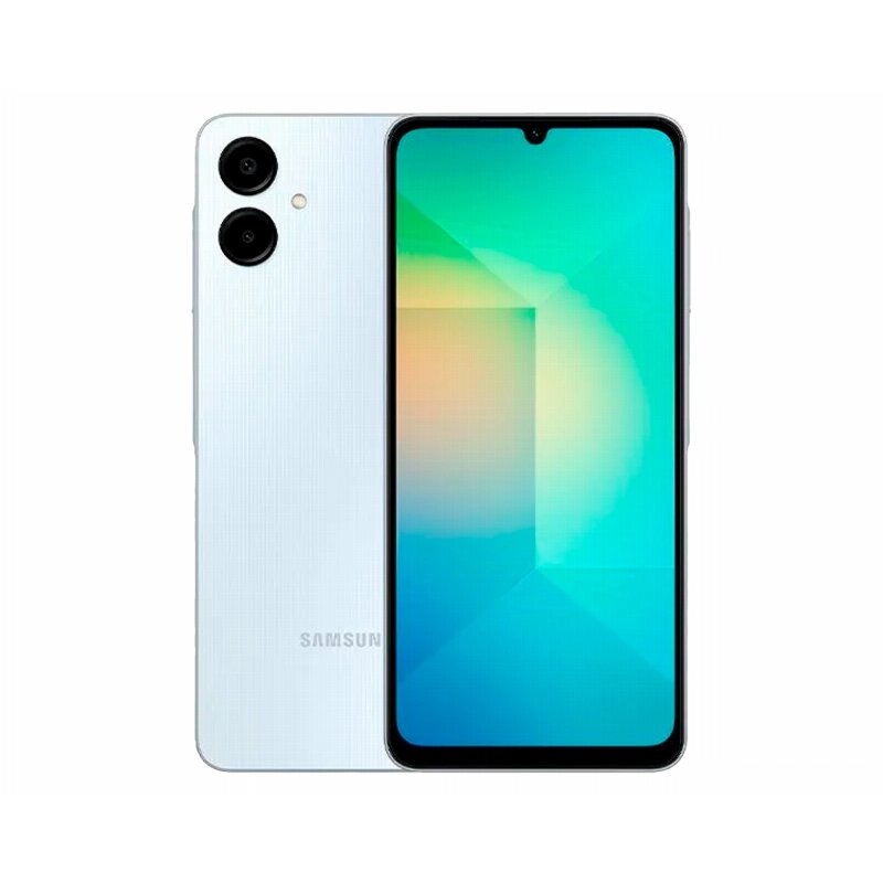 Смартфон Samsung Galaxy A06, 4/64 Гб, Dual SIM, Wi-Fi, Bluetooth, GPS, 1600х720