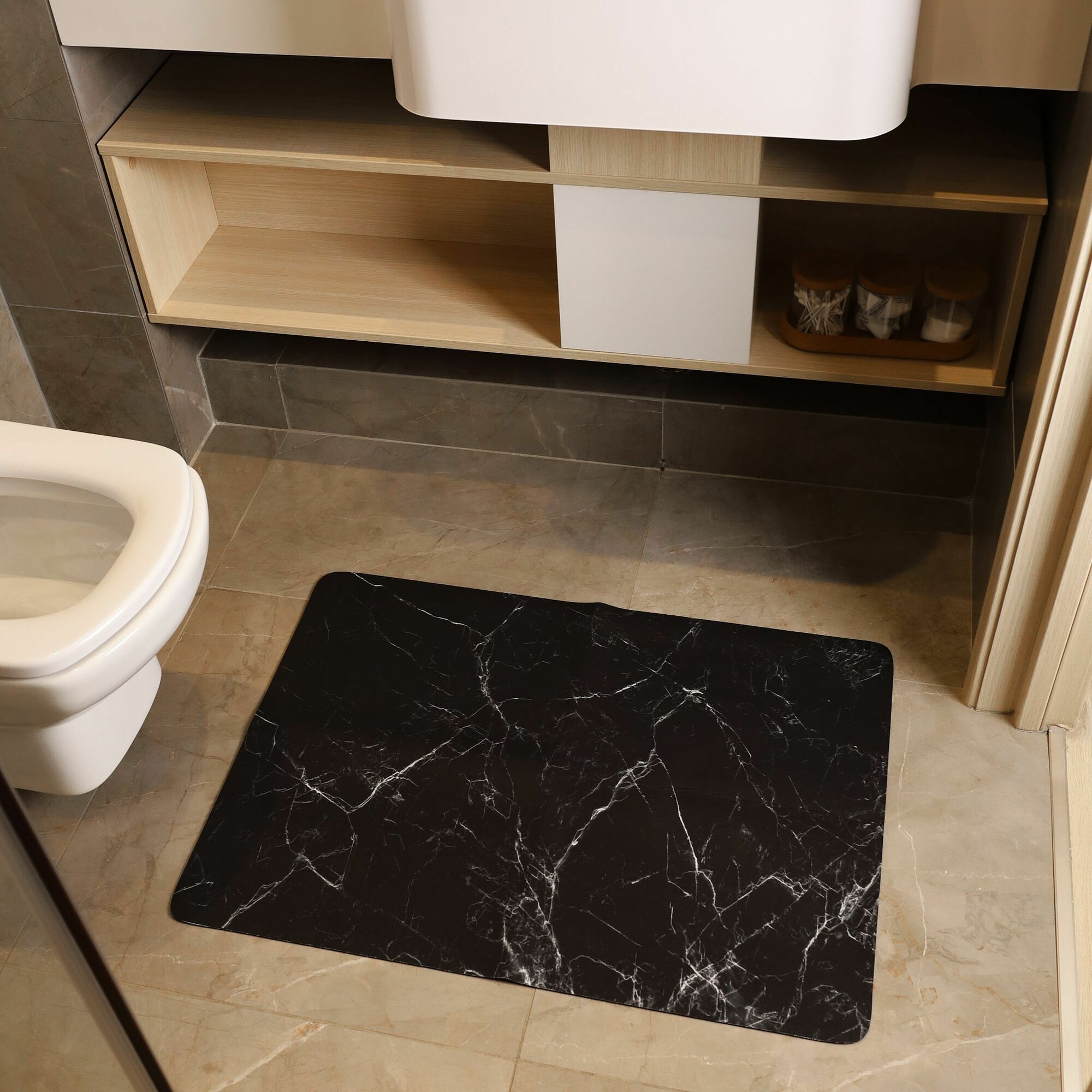 Коврик для ванной и туалета впитывающий; Moda Decor — фото 1