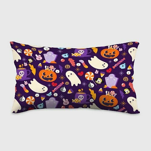 HALLOWEEN BTS BT21 PATTERN БТ21 БТС хеллоуин Прямоугольная подушка