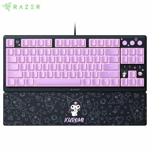 Razer Sanrio Kuromi Edition Ornata V3 Tenkeyless RGB Клавиатура Kuromi Keyboard 13330₽