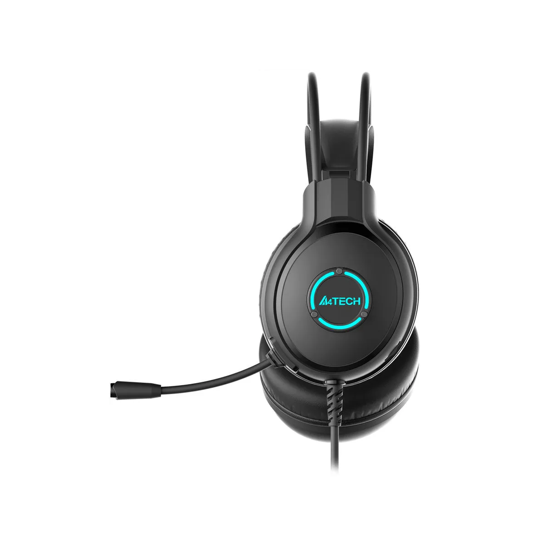 Наушники с микрофоном A4Tech Fstyler FH300U черный 2м мониторные USB оголовье (FH300U BLACK)