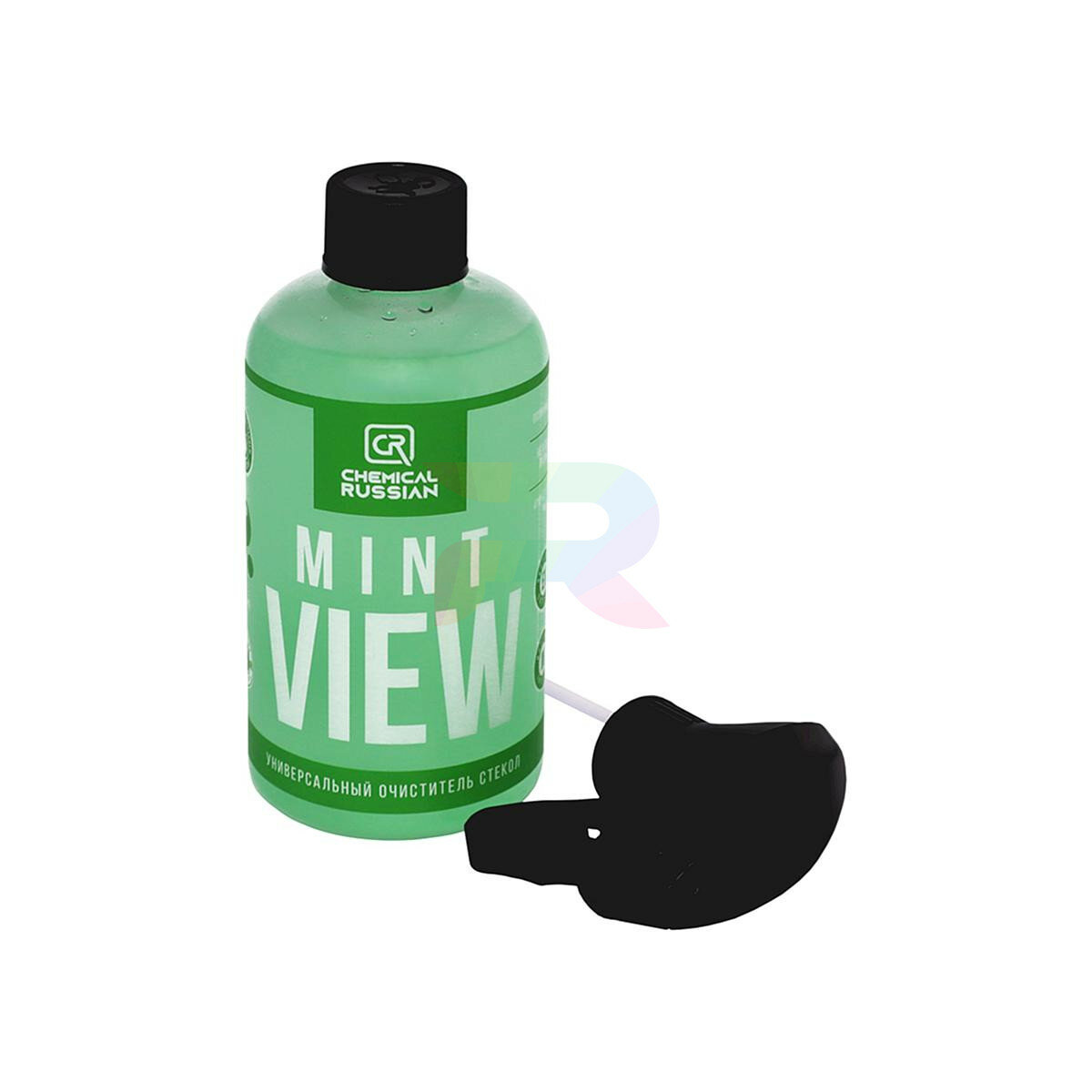 Экспресс очиститель стекол автомобиля Chemical Russian Mint View CR870 мята с распылителем 500 мл.