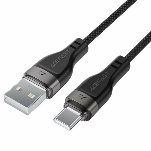 фото Кабель acefast магнитный usb-a - type-c - 1,2 метра чёрный (c11-04)
