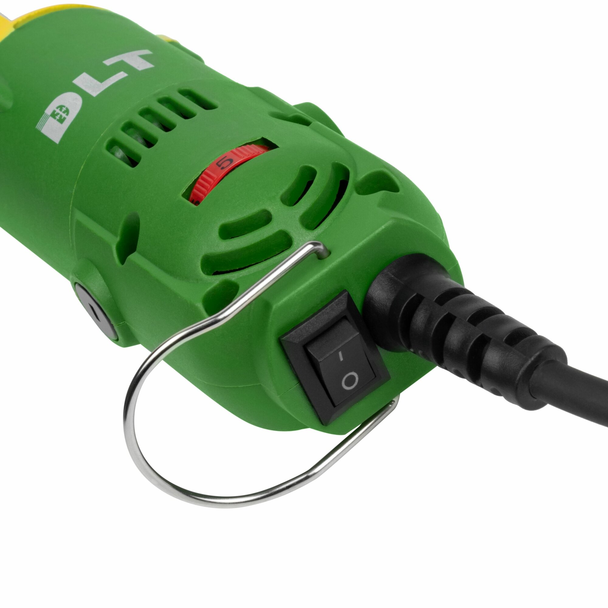 Гравер угловой DLT G-100 в кейсе, Арт.1151К, 220 Вт, 6 скоростей — фото 1