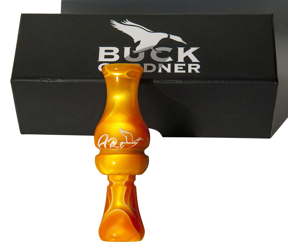 Манок на утку Buck Gardner Swap Meat Art, акриловый, 2-язычковый, манок на утку для охоты