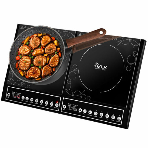 Индукционная плита настольная VLK Palermo-7734 20002000 Вт 4 автоматические программы 9205₽