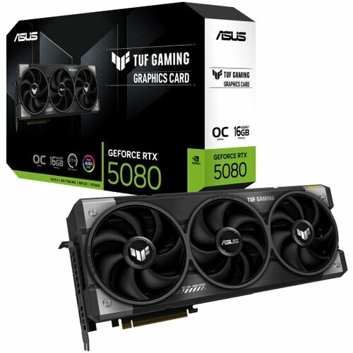 Видеокарта Asus GeForce RTX 5080 TUF GAMING OC 16G 265966₽