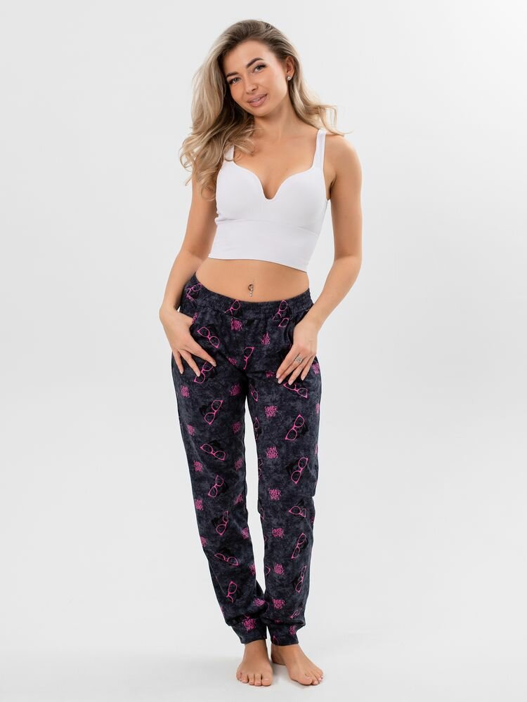 Брюки Ивановский текстиль, размер 52, черный — фото 1