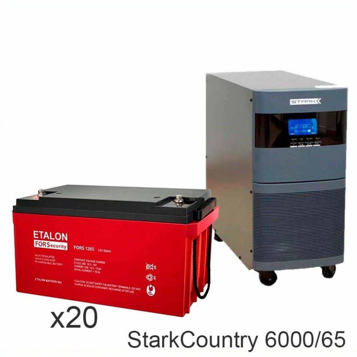 Stark Country 6000 Онлайн, 12А + ETALON FORS 1265