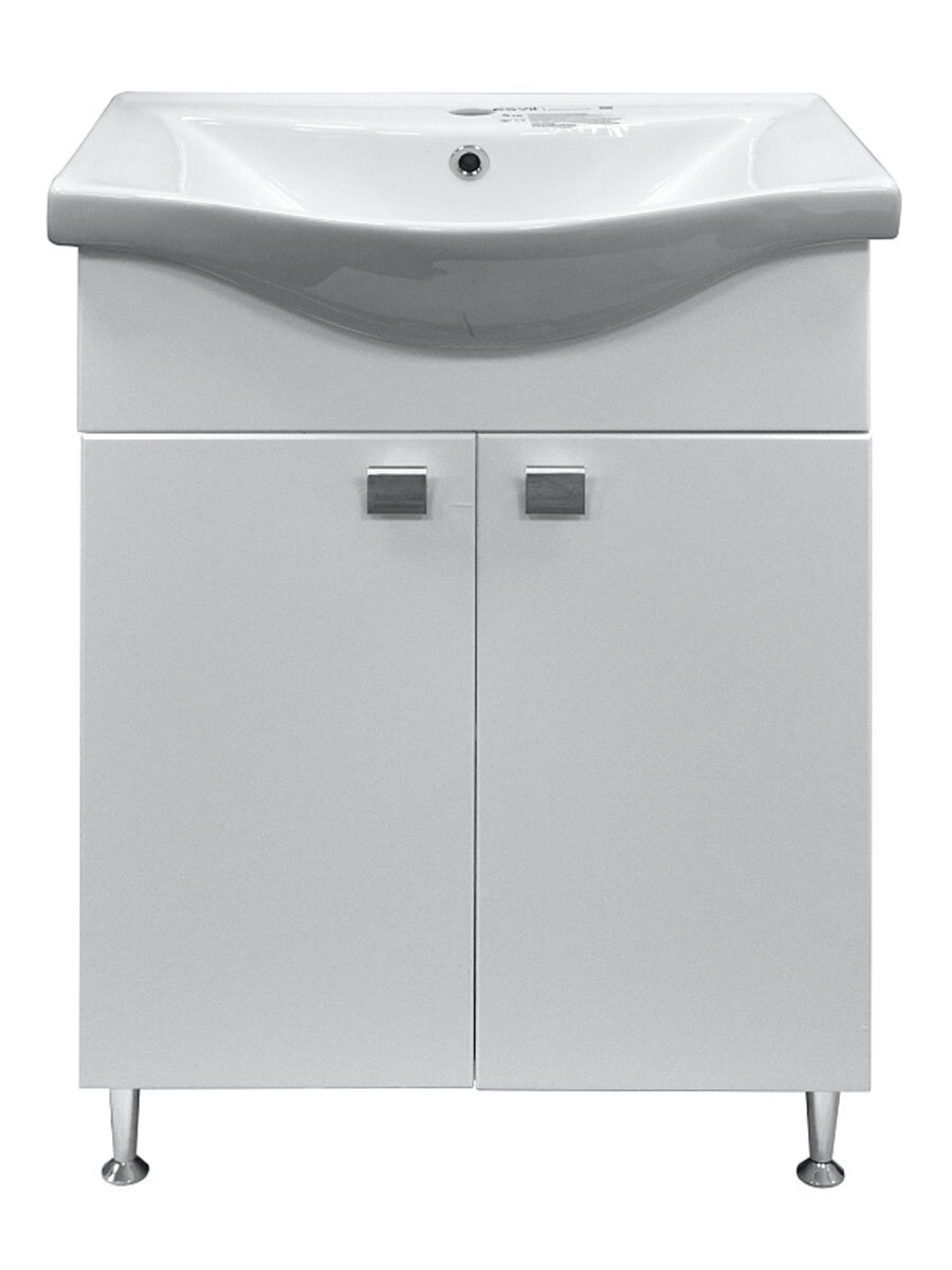 Комплект Тумба Loranto София 60 600х820х460 с раковиной Basic 60 (CS00079242)