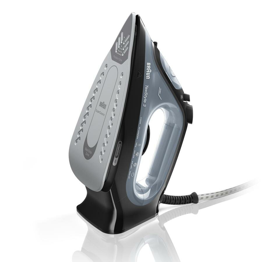 Утюг BRAUN TexStyle 3 SI3055BK (Цвет: Черный; Подошва: SuperCeramic) — фото 1