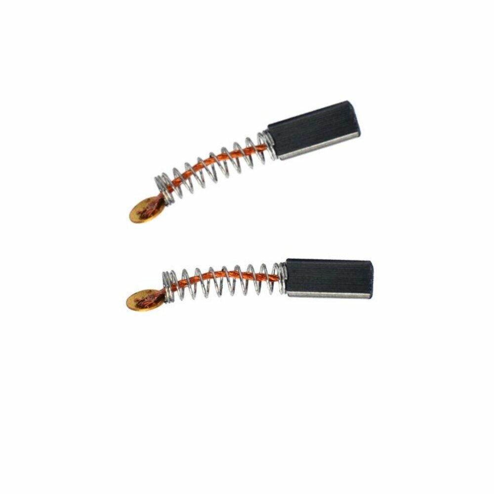 Электроугольная щетка 4х5х10 пружина-пятак d4 мм, (комплект 2 шт.)