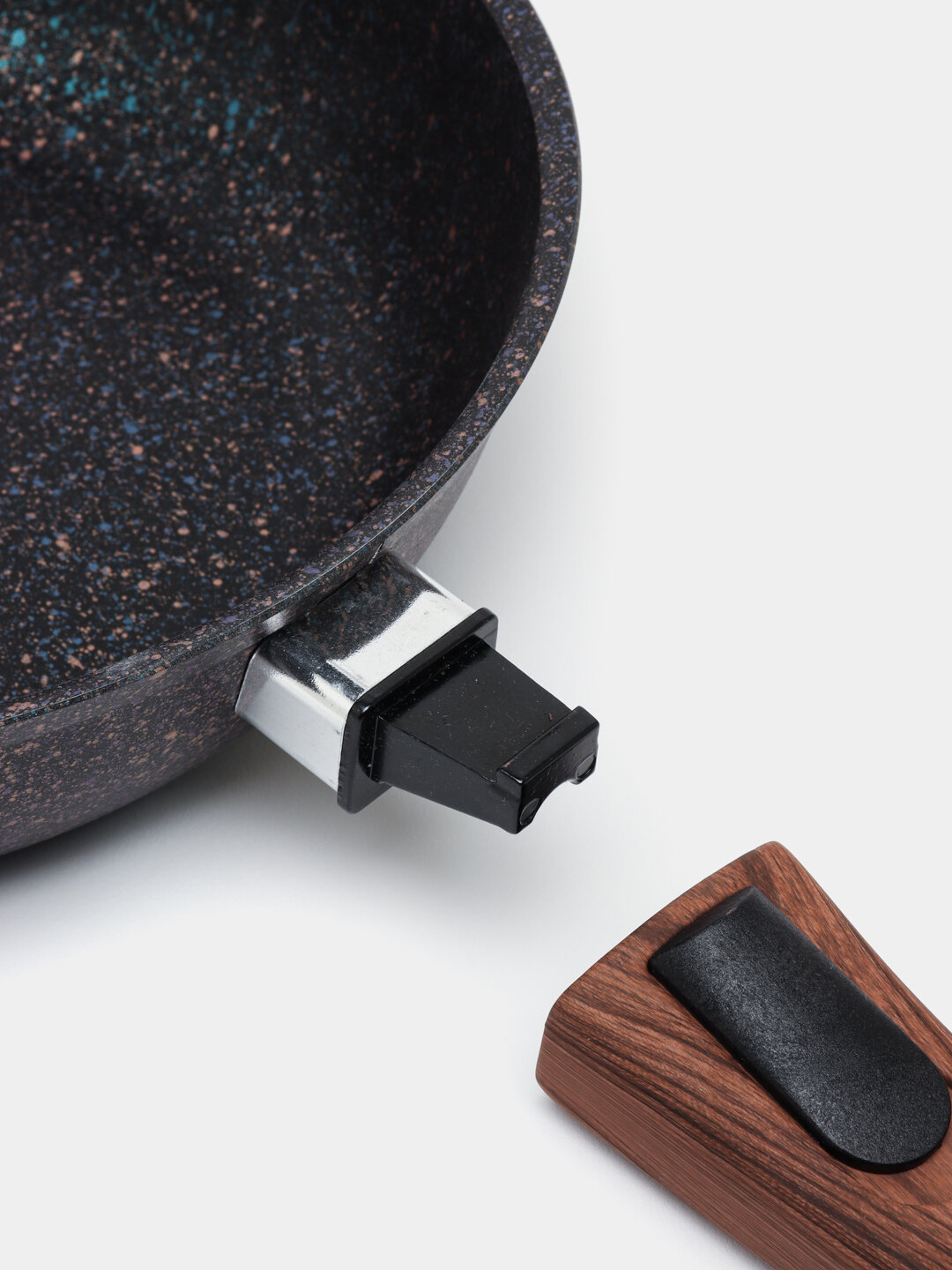 Сковорода Kukmara Granit Ultra, со съемной ручкой, 280 мм — фото 1