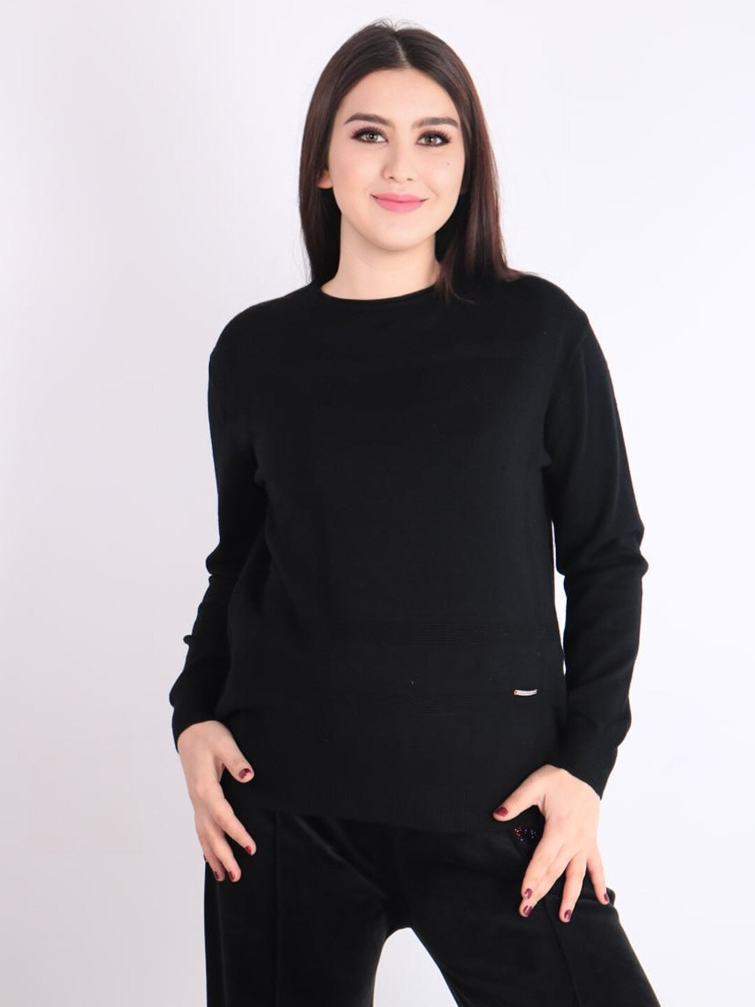 Джемпер размер One Size, , черный