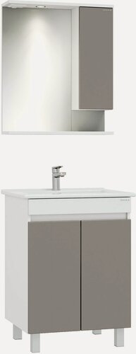 Изображение товара Мебель для ванной Onika Марви 60 белая/мокко