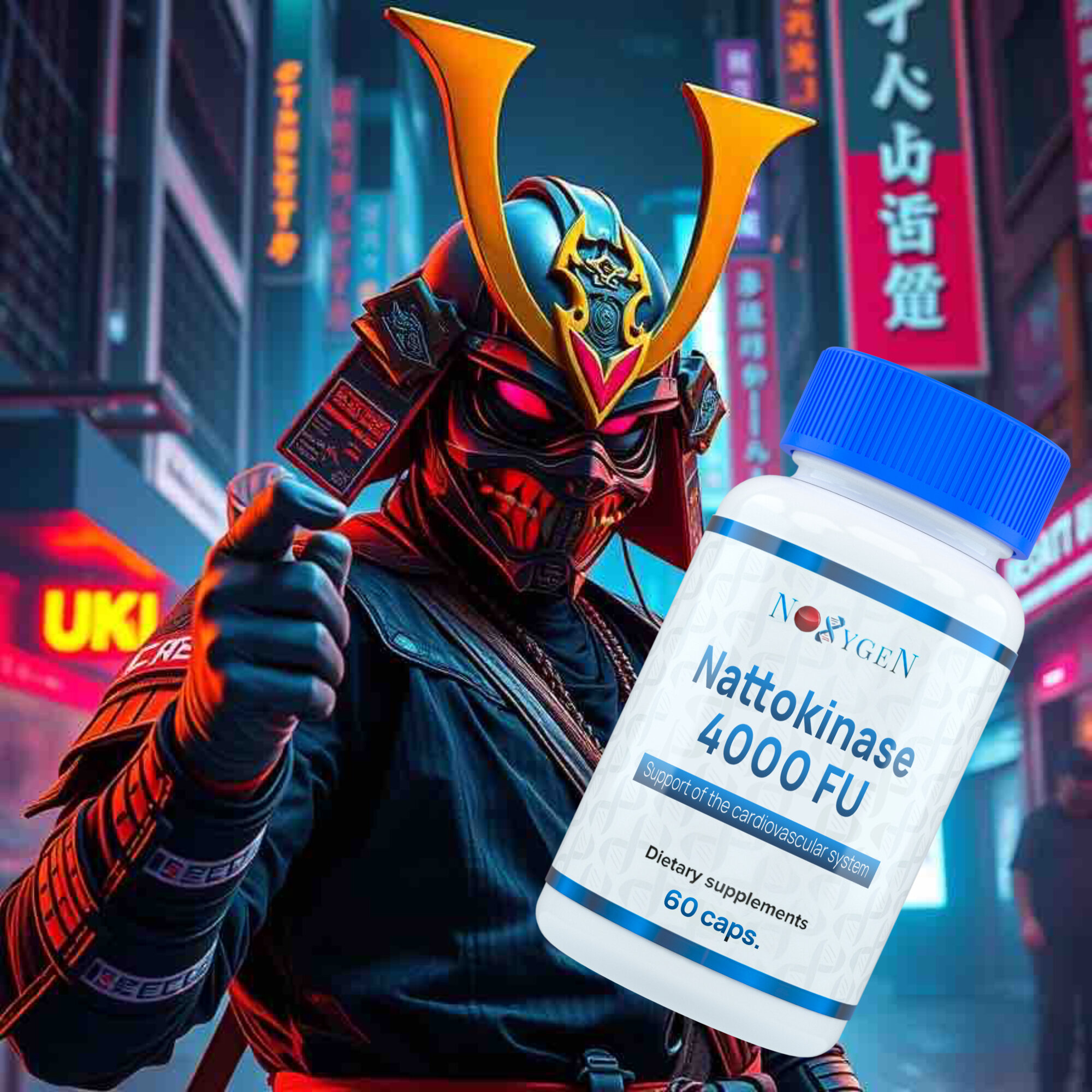 Nattokinase 200мг  60 капсул Снижение артериального давления Улучшение кровотока сосудов Поддержка здоровья сердца