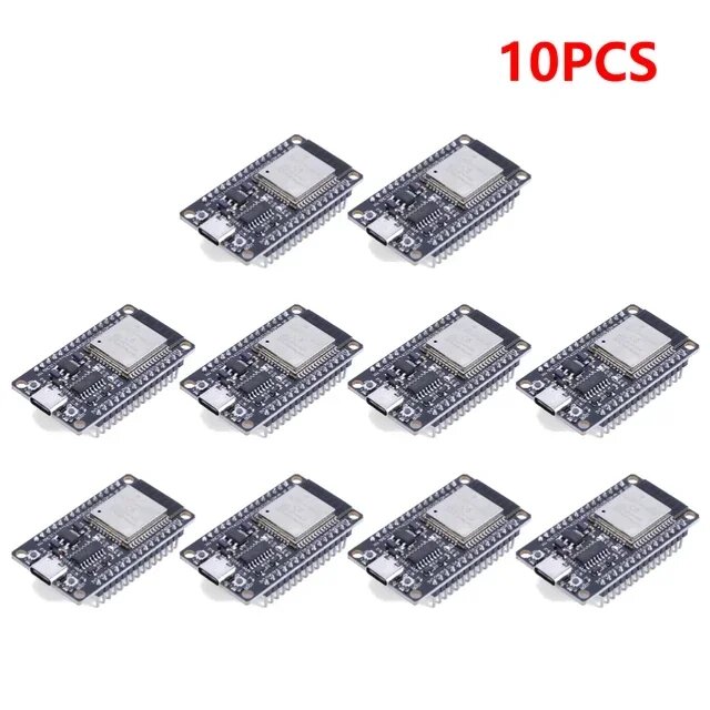 10 шт. макетная плата ESP32 WiFi + Bluetooth со сверхнизким энергопотреблением, двухъядерный ESP-32S ESP32-WROOM-32D ESP32-WROOM-32U ESP 32, 10PCS