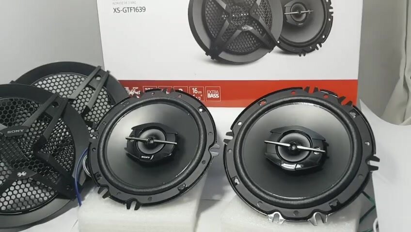 Автомобильные динамики XS-GTF1639 3 ёх полосная колонки для автомобиля — фото 1