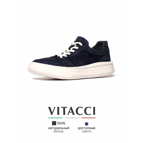 фото Кеды vitacci, размер 44, синий