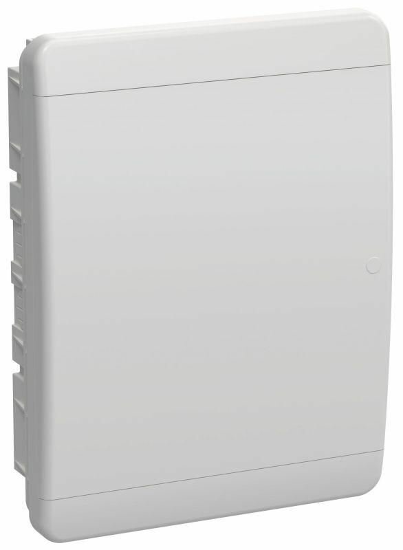 Корпус ЩРВ-П-24 TEKFOR IP41 бел. дверь пластик. IEK TF5-KP13-V-24-41-K01-K01