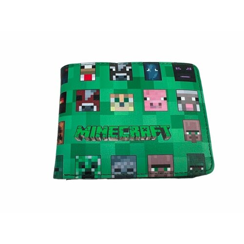 фото Кошелек , зеленый minecraft