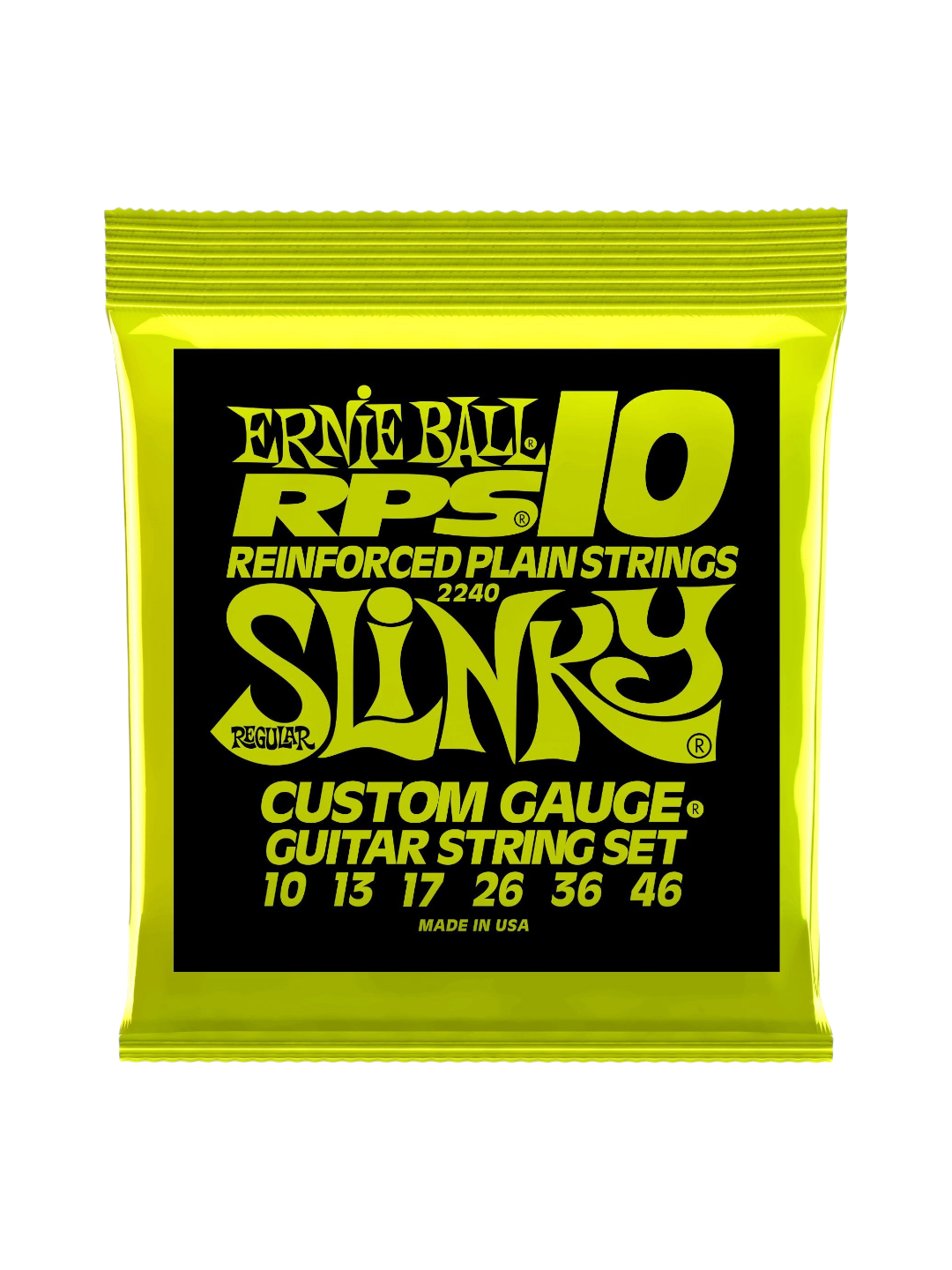 Струны для электрогитары Ernie Ball P02240 Strings10-46 Gauge