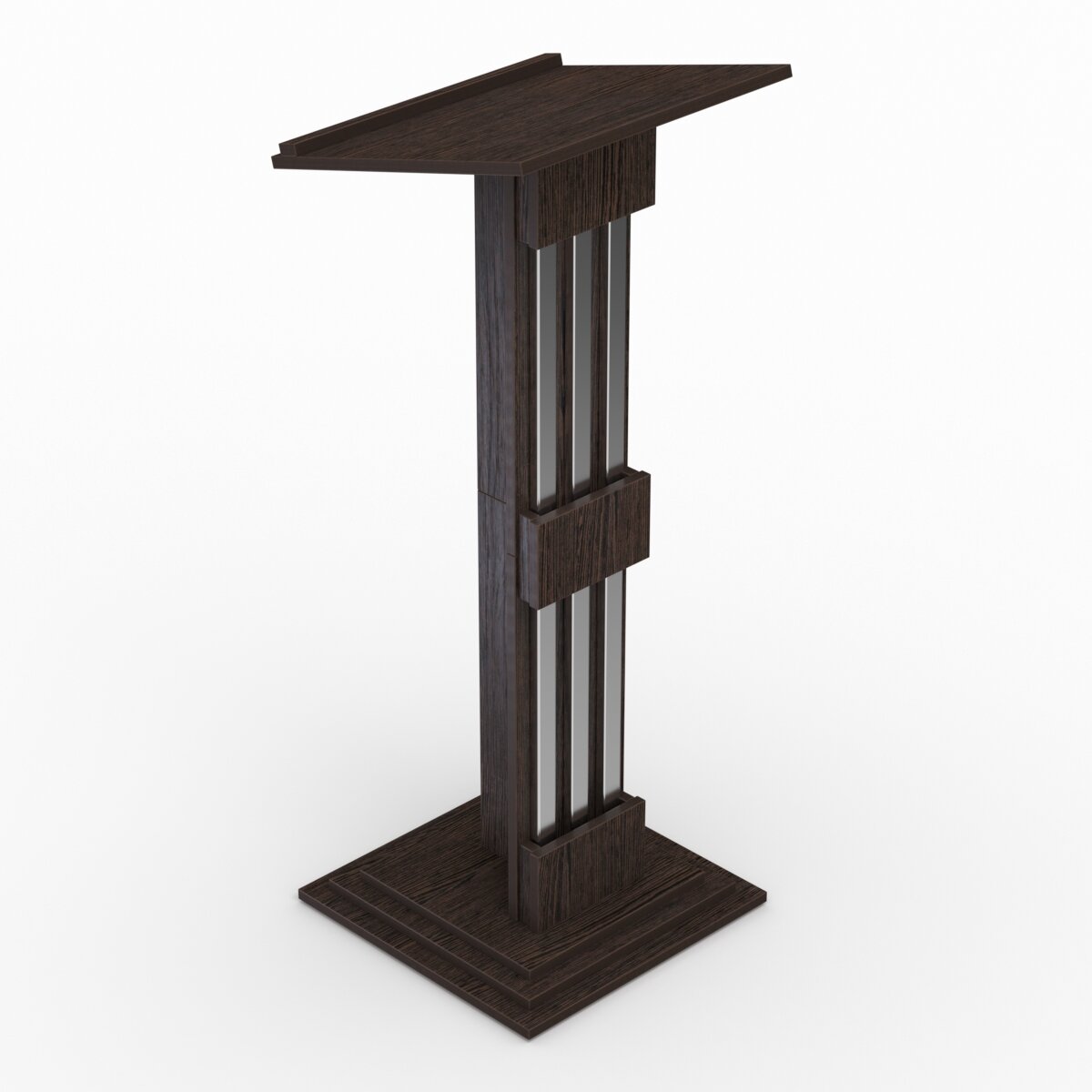 Трибуна "диктор" №44-ВБ-ХРОМ, Дуб Венге. Производитель товара - компания Westcom.