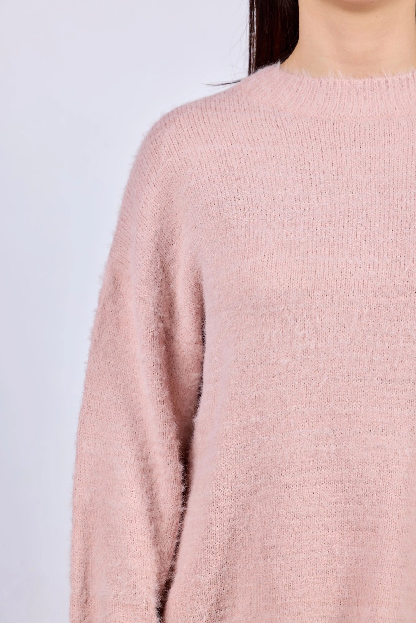 Свитер Selfie, размер M, , розовый — фото 1