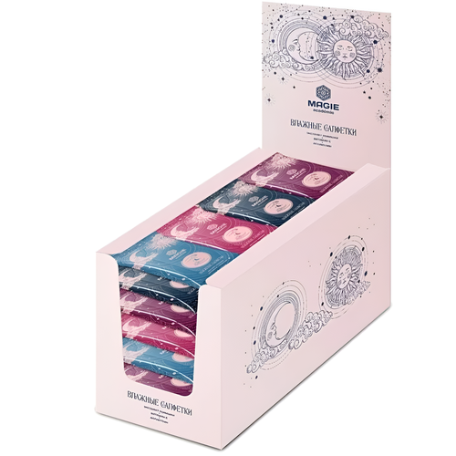 MAGIE ACADEMIE Влажные салфетки универсальные бокс 20 пачек 546₽