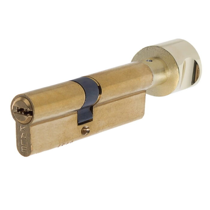 Цилиндр ключ/вертушка 50х50 золото164 OBS SCE/100