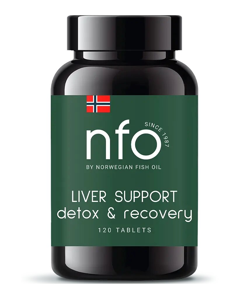 NFO Liver Support поддержка печени таблетки массой 750,1 мг 120 шт