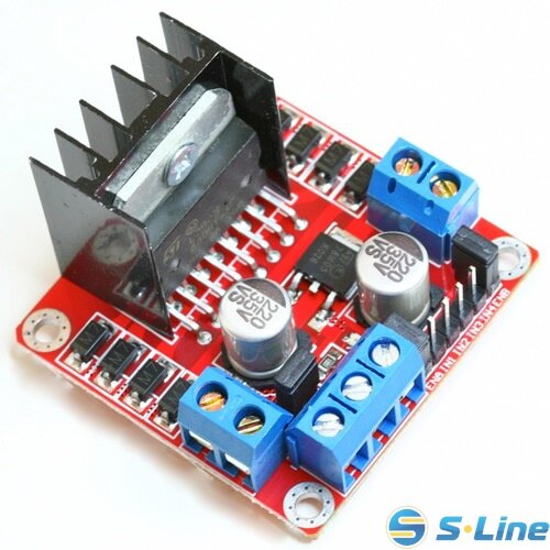 D3195 Плата управления шаговым двигателем L298N Dual H Bridge
