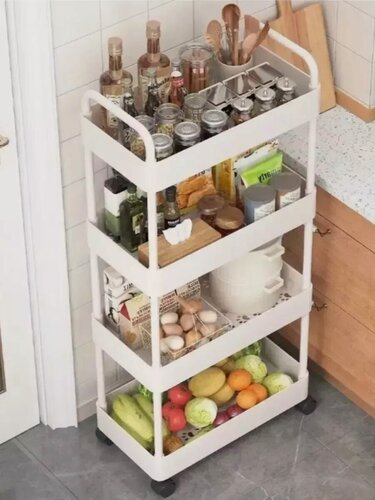 Изображение товара Полка для ванной и кухни на колесиках