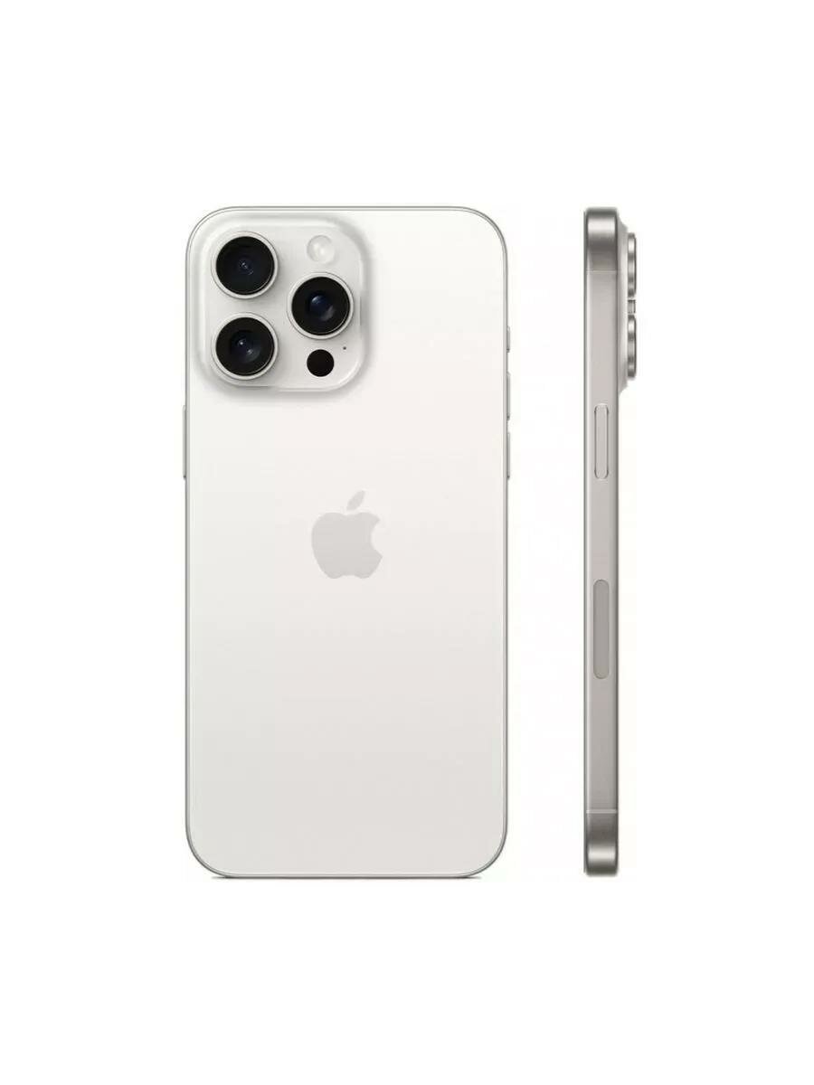 Смартфон Apple iPhone 15 Pro Max 512GB, White (Белый титан) Sim+ESim — фото 1