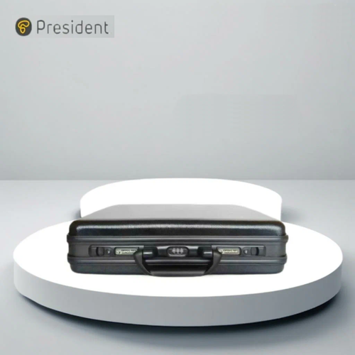 Портфель President фактура гладкая зернистая черный 16340₽