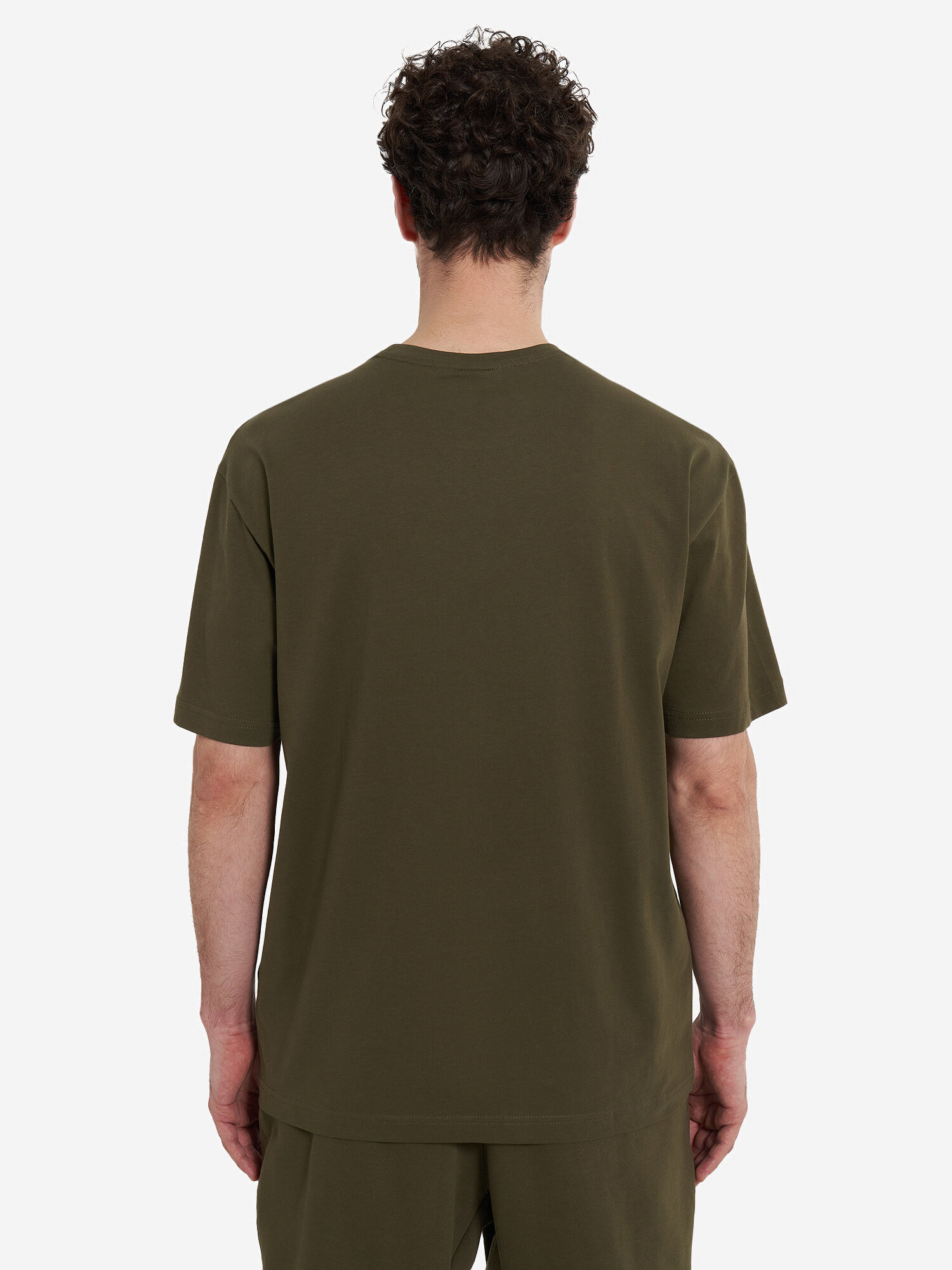 Футболка спортивная Fila, размер 52, милитари — фото 1