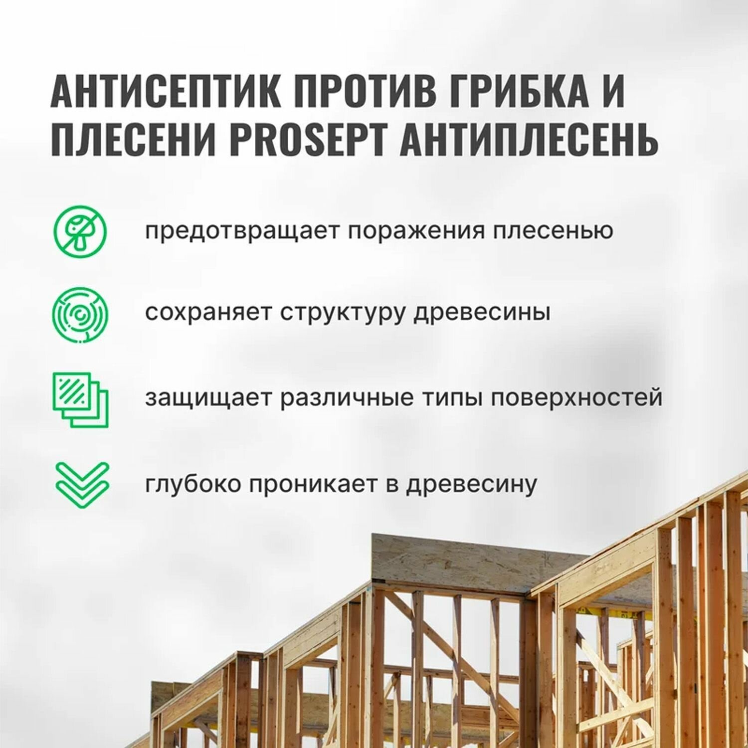 Антисептики Для Местного И Наружного Применения Антисептик защитный универсальный Prosept Антиплесень 5 л