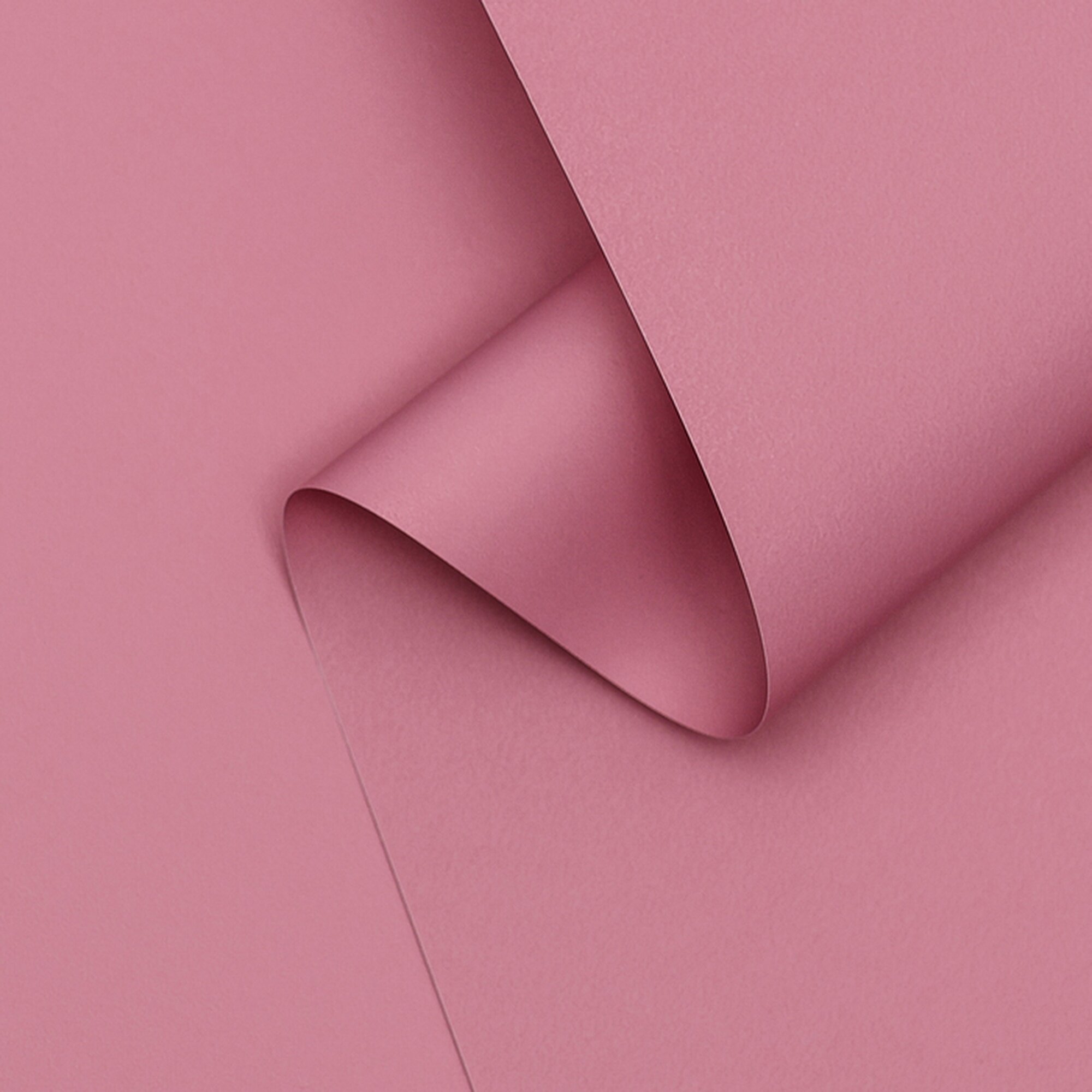 Пленка упаковочная для цветов тонированная, матовая, марсала, 0,5 х 10 м, 65 мкм