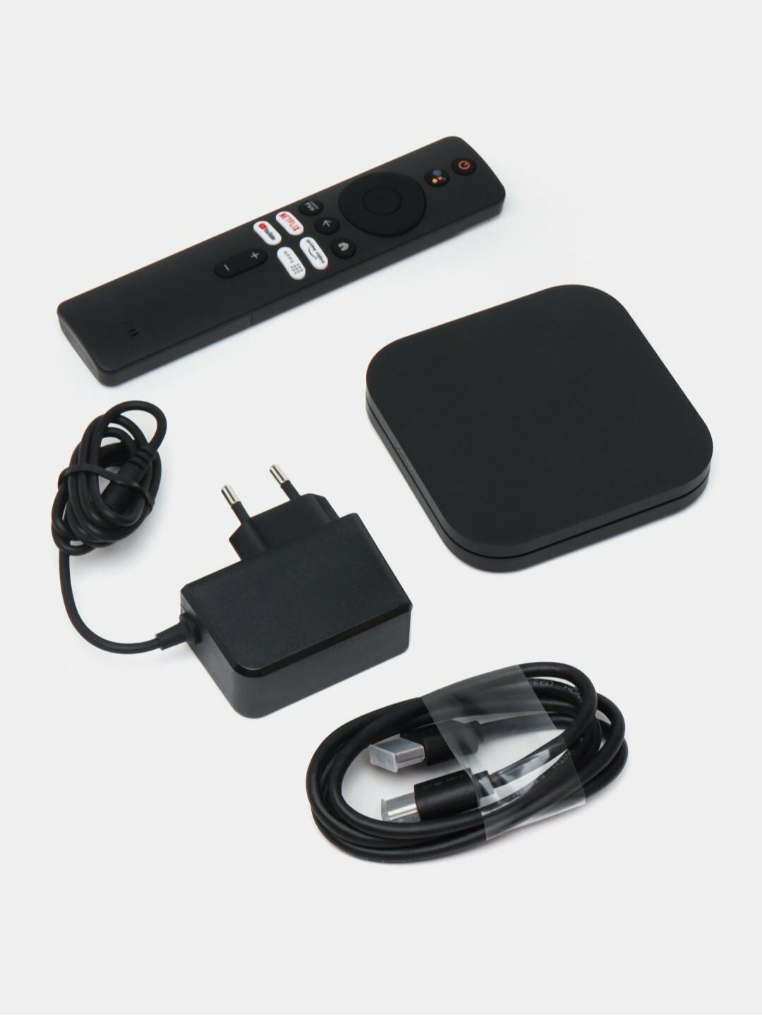 Умная Приставка для телевизора Mi Box S 3rd Gen , Google TV , GLOBAL — фото 1