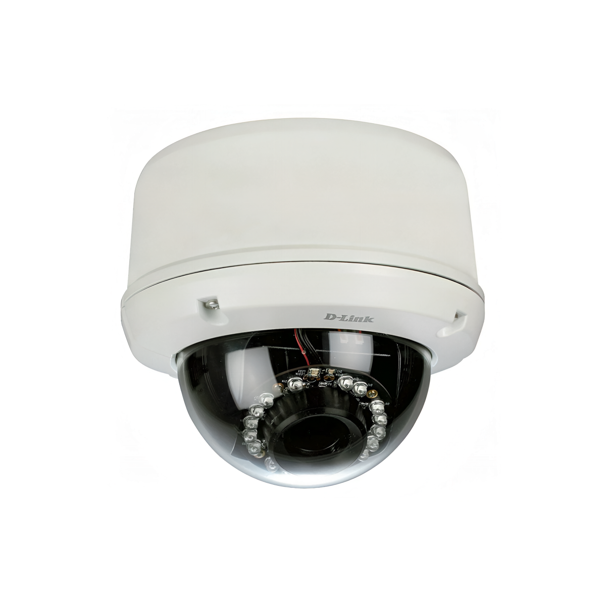 IP камера наблюдения D-Link DCS-6510 белый купольная 640×480 (VGA) ик-подсветка до 20м день/ночь датчик движения