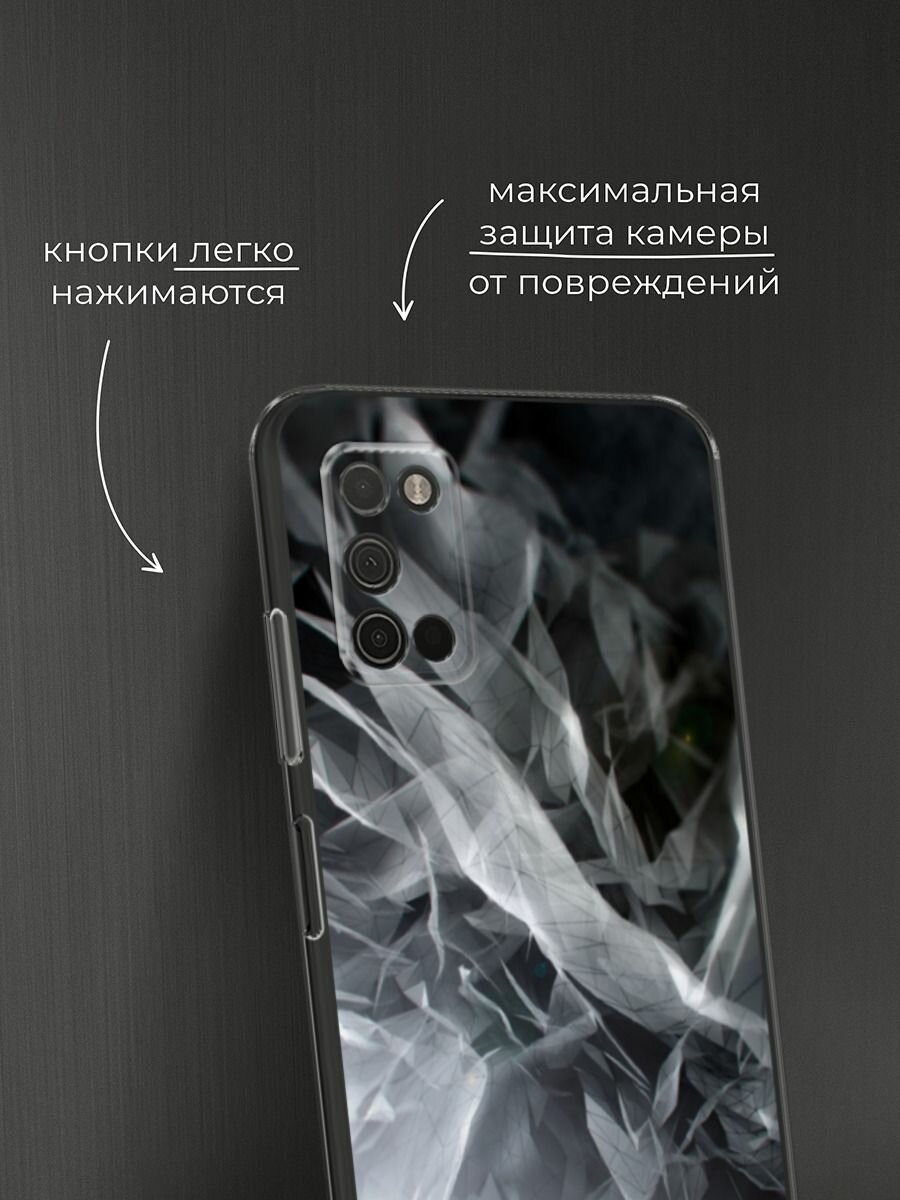 Чехол на Samsung Galaxy A03S / Самсунг Галакси A03S с принтом "Абстракция 9" — фото 1