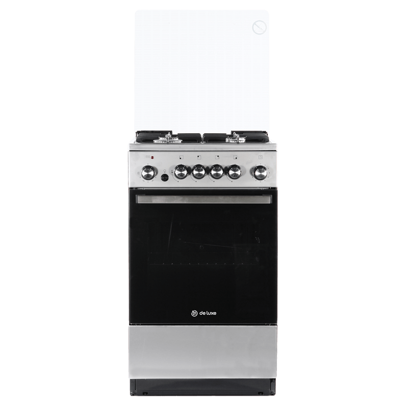 Комбинированная плита DE LUXE 5040.41гэ(кр)чр 010 (516100) нерж. сталь