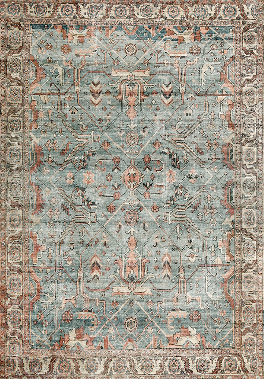 Ковер принтованный на шенилле 