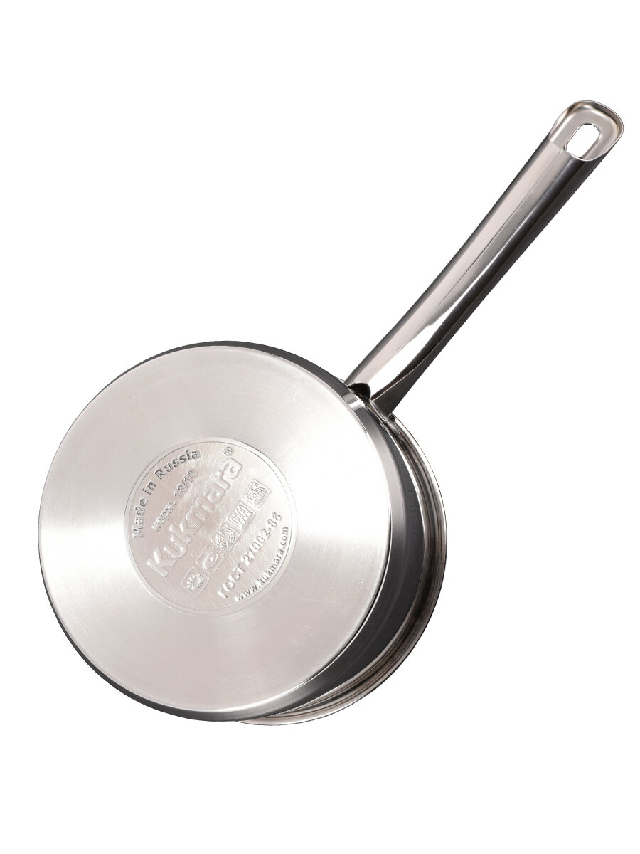 Ковш линии "LEON" 1,5л, д.16см, со стекл. крышкой — фото 1