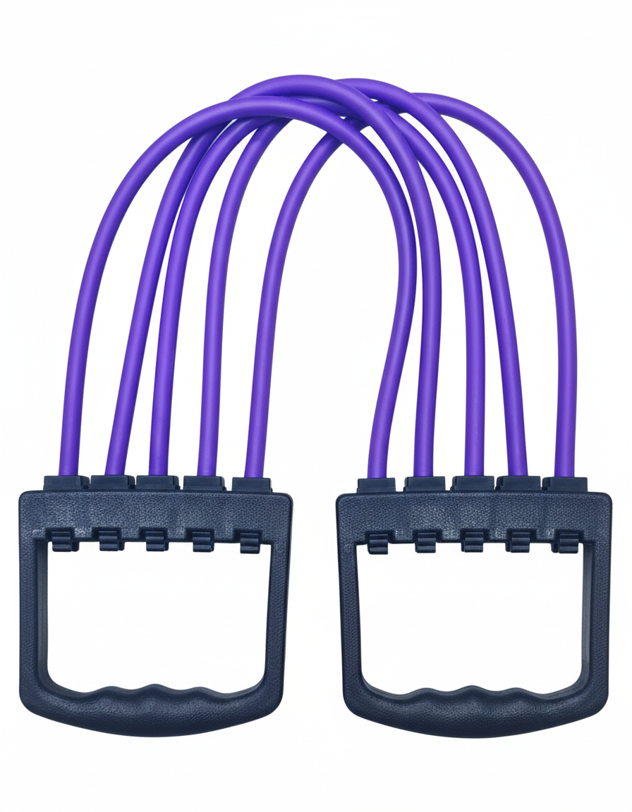 Эспандер для тренировки мышц груди, спины, рук, бицепса и трицепса, — фото 1