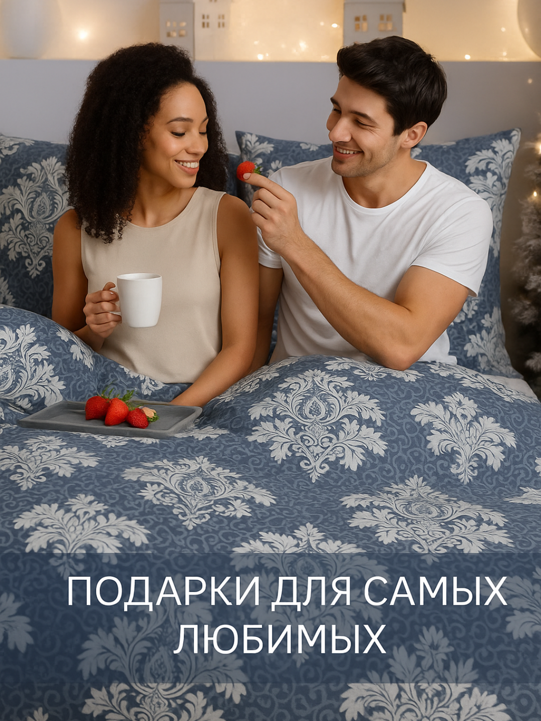 Комплект постельного белья "Плант", плант-ткань, наволочки и простыни, размеры 140*220