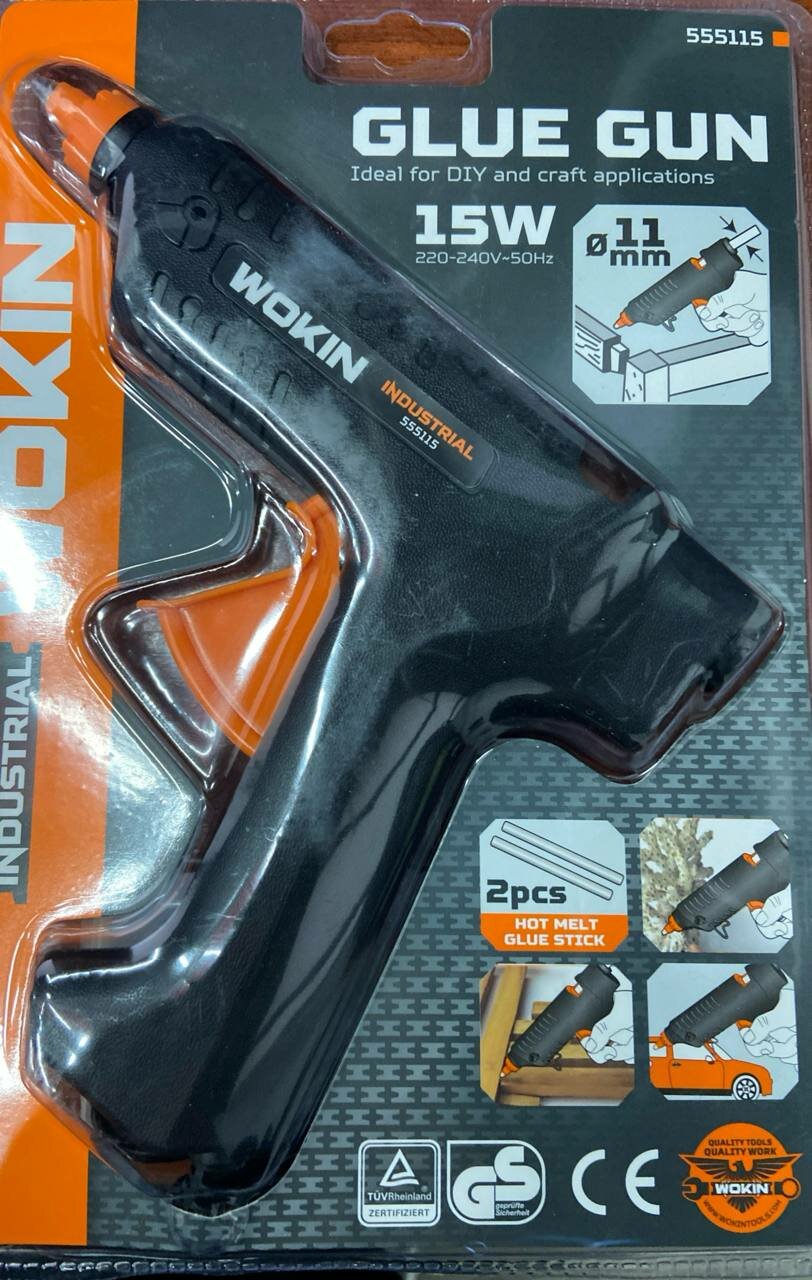 WOKIN Термопистолет для плавки клея 15w 555115 — фото 1