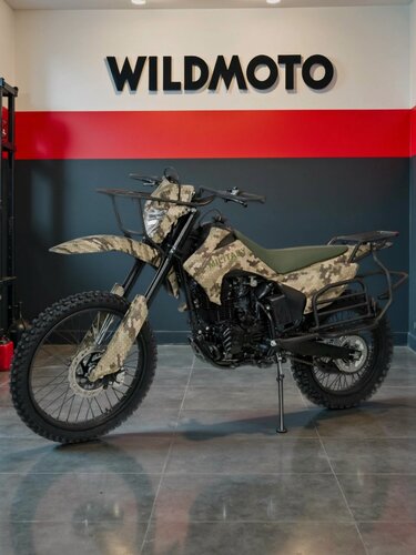 Изображение товара Мотоцикл Кросс 300 MILITARY 175FMM) 300 куб. см. / 25 л. с. / Кросс