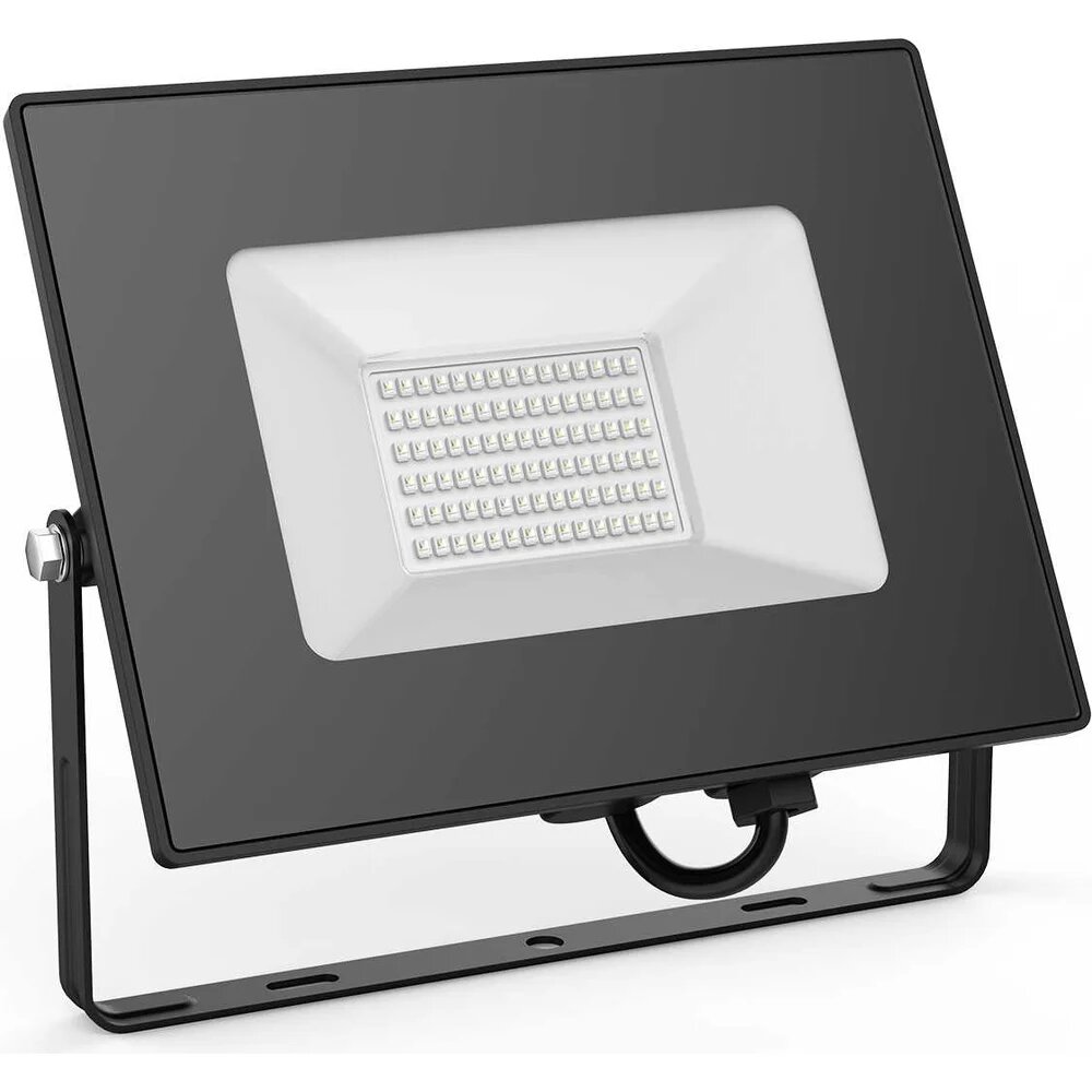 Gauss Светодиодный прожектор BASIC 50W 3000lm зеленого свечения IP65 черный 613100650B